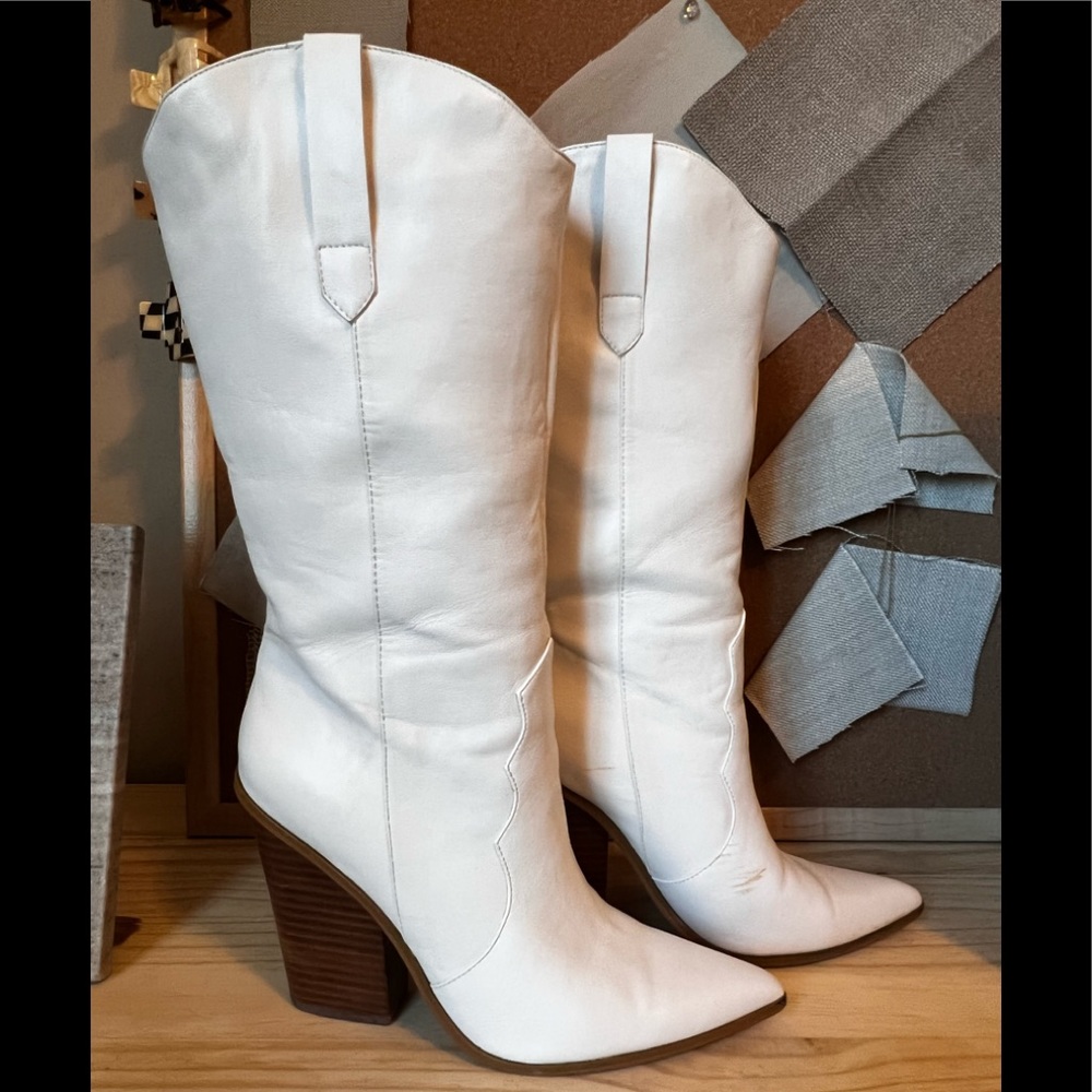 White Cowboy Boots